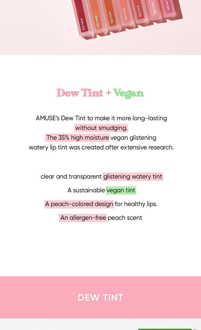 ★Seulgi's P!CK ★NEW AMUSE Dew Tint
